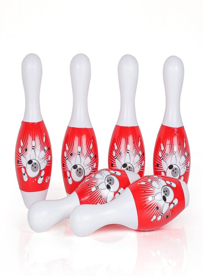 HIGHROOF® Bowling Game for Kids 6 Pin 1 Balls Bowling Set for Kids Games Indoor Outdoor Play for Boys Girls RED - Image 5